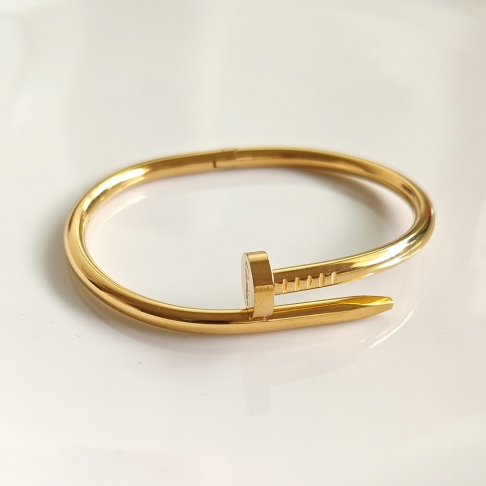 Nail Design Bracelet Unisex engraved